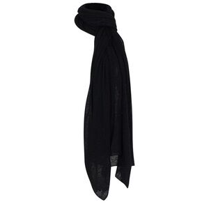 Black Cashmere Pashmina.